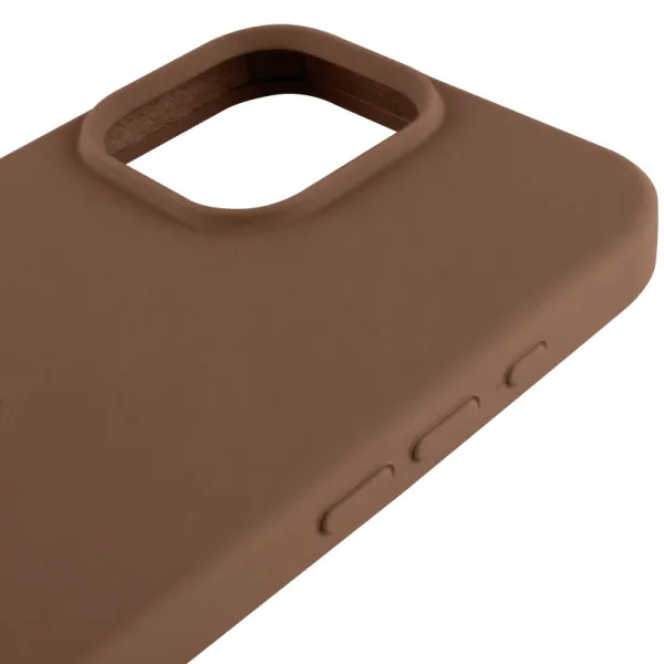 Чехол Silk Full Protective (AA) NO LOGO для Apple iPhone 16 Pro Max (6.9") — Коричневый — фото 4 Чехол Silk Full Protective (AA) NO LOGO для Apple iPhone 16 Pro Max (6.9") — Коричневый — фото 4