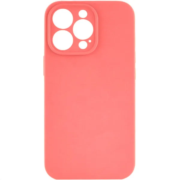 Чехол Silk Full Camera Protective (AA) NO LOGO для Apple iPhone 16 Pro Max (6.9") — Коралловый