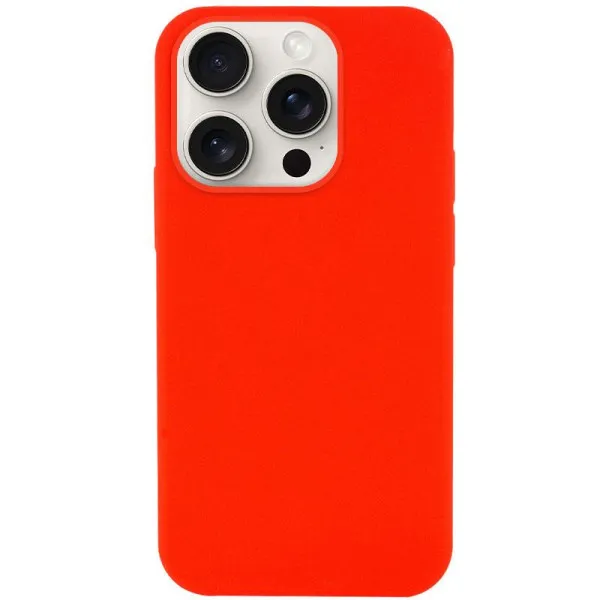 Чехол Silk (AA) NO LOGO with Magnetic Fit для Apple iPhone 16 Pro Max (6.9") — Красный