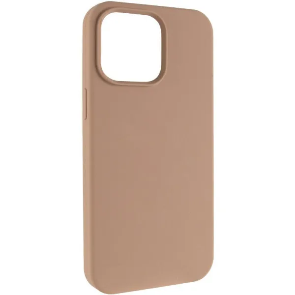 Чехол Silk (AA) NO LOGO with Magnetic Fit для Apple iPhone 16 Pro Max (6.9") — Бежевый