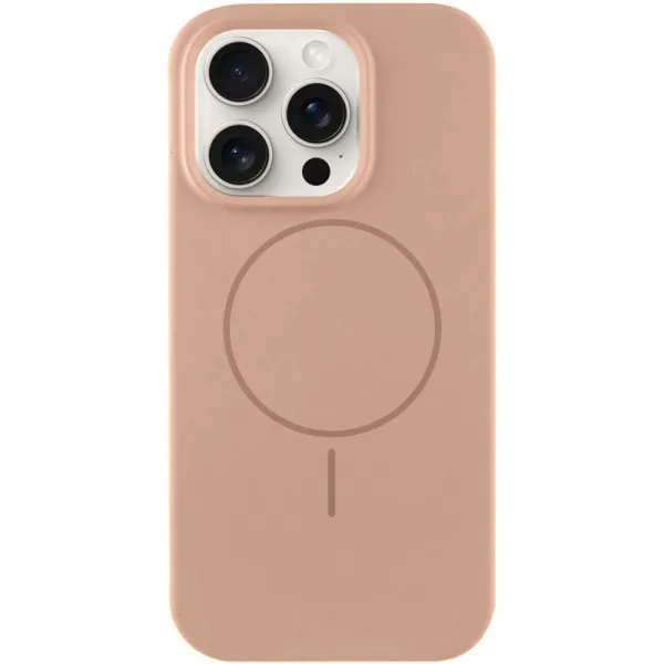 Чохол Silk Full Protective (AA) NO LOGO with Magnetic Fit для Apple iPhone 16 Pro Max (6.9") — Бежевий