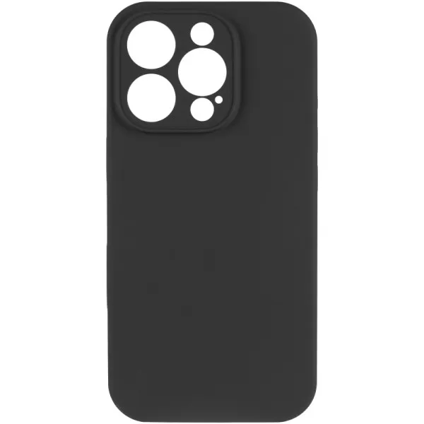 Чохол Silk Full Camera Protective (AA) NO LOGO для Apple iPhone 16 Pro Max (6.9") — Чорний — фото 2 Чохол Silk Full Camera Protective (AA) NO LOGO для Apple iPhone 16 Pro Max (6.9") — Чорний — фото 2