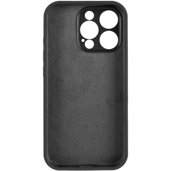 Чохол Silk Full Camera Protective (AA) NO LOGO для Apple iPhone 16 Pro Max (6.9") — Чорний — фото 3 Чохол Silk Full Camera Protective (AA) NO LOGO для Apple iPhone 16 Pro Max (6.9") — Чорний — фото 3
