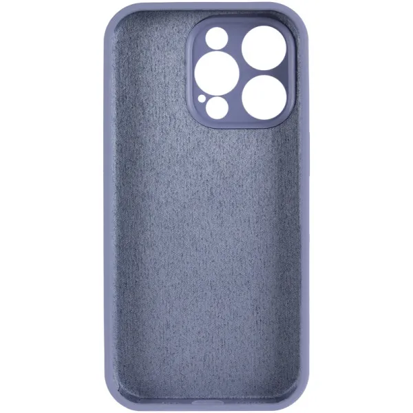 Чехол Silk Full Camera Protective (AA) NO LOGO для Apple iPhone 16 Pro Max (6.9") — Серый — фото 3