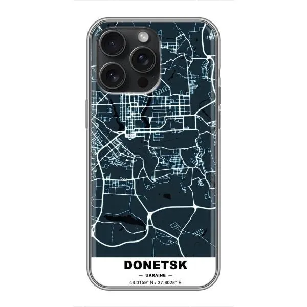 Чехол с принтом «Донецк» для iPhone 16 Pro Max