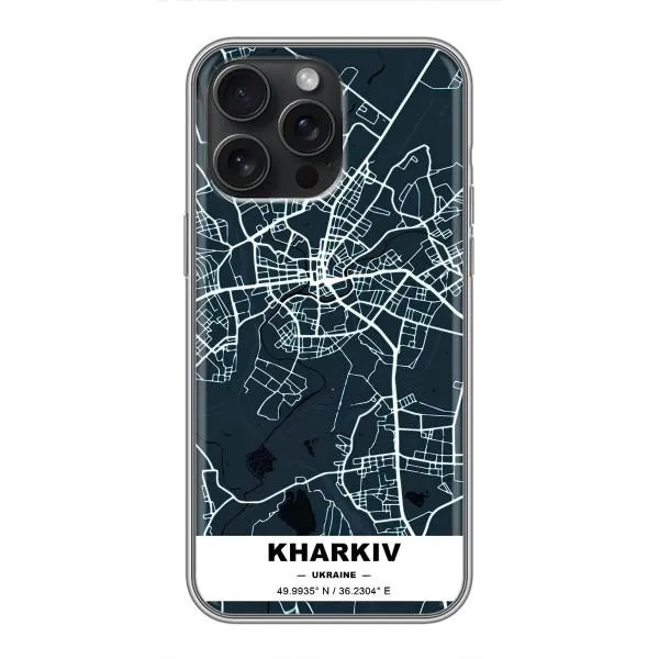 Чехол с принтом «Харьков» для iPhone 16 Pro Max