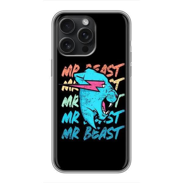 Чехол с принтом «logo Mr beast» для iPhone 16 Pro Max