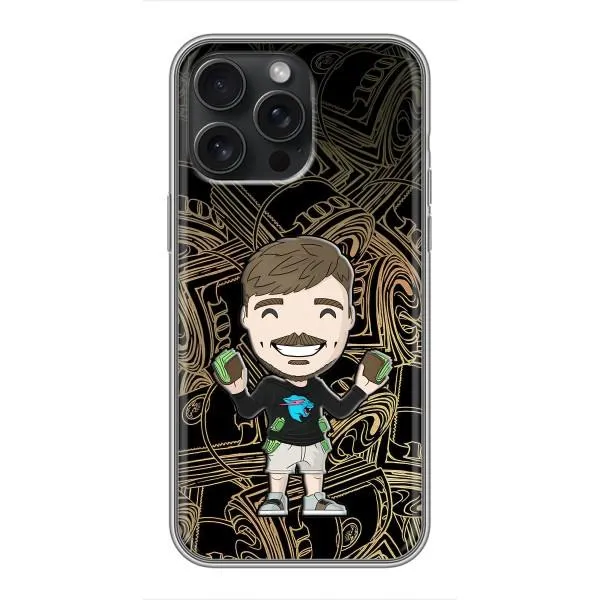 Чехол с принтом «Mister Beast» для iPhone 16 Pro Max