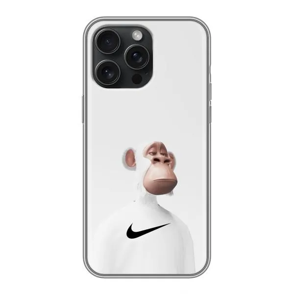 Чехол с принтом «обезьяна NFT Nike» для iPhone 16 Pro Max