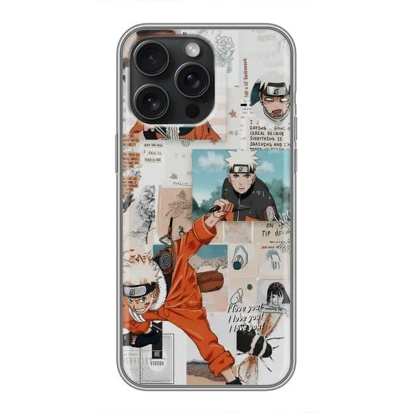 Чехол с принтом «Наруто Комиксы» для iPhone 16 Pro Max Чехол с принтом «Наруто Комиксы» для iPhone 16 Pro Max