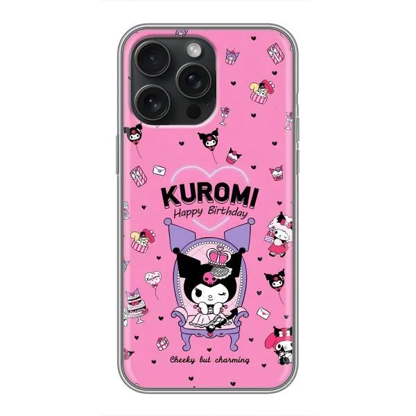 Чехол с принтом «KUROMI» для iPhone 16 Pro Max Чехол с принтом «KUROMI» для iPhone 16 Pro Max