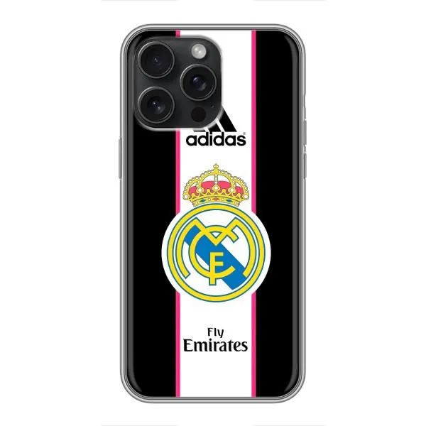 Чехол с принтом «лого Real Madrid» для iPhone 16 Pro Max