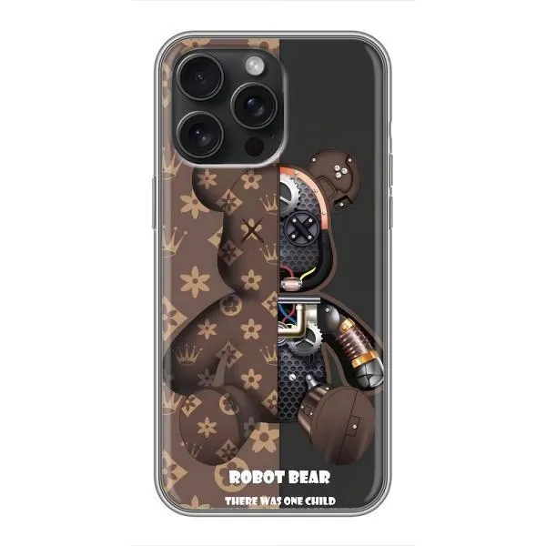 Чехол с принтом «Медведь Луи Витон» для iPhone 16 Pro Max Чехол с принтом «Медведь Луи Витон» для iPhone 16 Pro Max