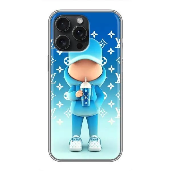 Чехол с принтом «Парень LV» для iPhone 16 Pro Max Чехол с принтом «Парень LV» для iPhone 16 Pro Max