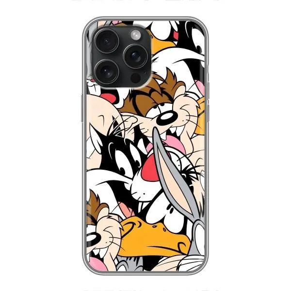Чехол с принтом «Looney Tunes» для iPhone 16 Pro Max