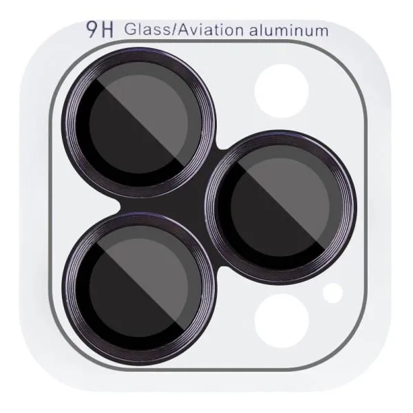 Защитное стекло Metal Classic на камеру (в упак.) для Apple iPhone 16 Pro (6.3") / 16 Pro Max (6.9") — Черный — фото 1 Защитное стекло Metal Classic на камеру (в упак.) для Apple iPhone 16 Pro (6.3") / 16 Pro Max (6.9") — Черный — фото 1