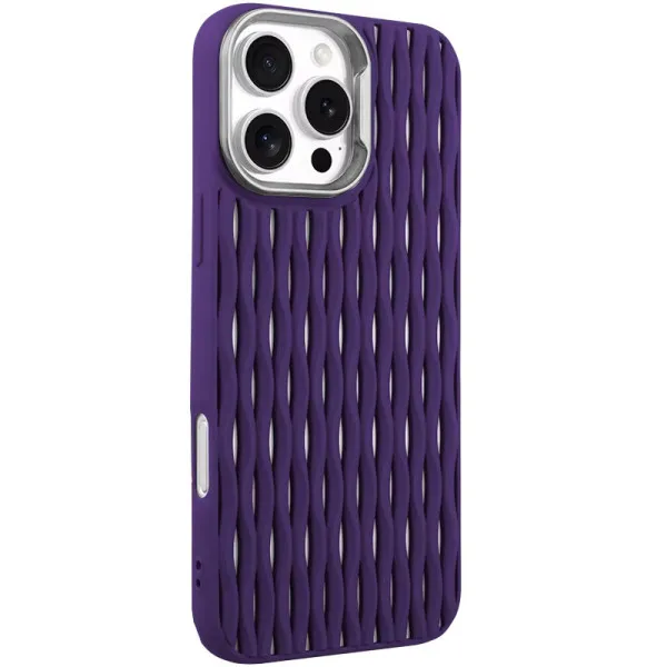 Чехол TPU Ribbio для Apple iPhone 16 Pro (6.3") — Фиолетовый — фото 1