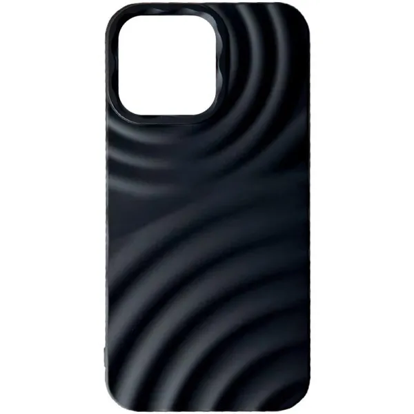 Чехол TPU MonoWave для Apple iPhone 16 Pro (6.3") — Черный — фото 4