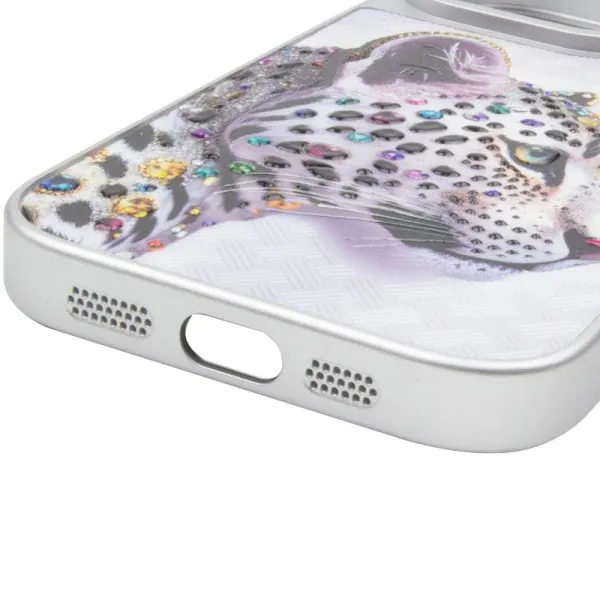 Чехол TPU+PC Crystal Hunt with Magnetic Fit для Apple iPhone 16 Pro (6.3") — Белый — фото 3 Чехол TPU+PC Crystal Hunt with Magnetic Fit для Apple iPhone 16 Pro (6.3") — Белый — фото 3