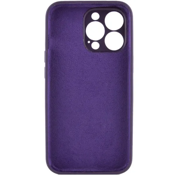 Чехол Silk Full Camera Protective (AA) NO LOGO для Apple iPhone 16 Pro (6.3") — Фиолетовый — фото 2