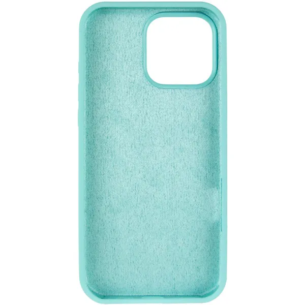 Чехол Silk Full Protective (AA) NO LOGO для Apple iPhone 16 Pro (6.3") — Бирюзовый — фото 3