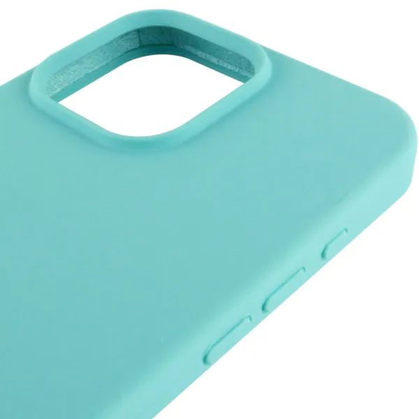 Чехол Silk Full Protective (AA) NO LOGO для Apple iPhone 16 Pro (6.3") — Бирюзовый — фото 4