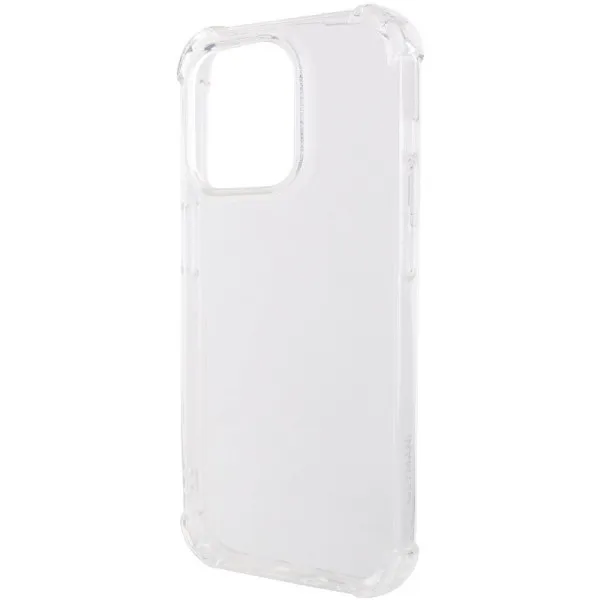 TPU чохол GETMAN Ease logo посилені кути для Apple iPhone 16 Pro (6.3") — Прозорий — фото 2 TPU чохол GETMAN Ease logo посилені кути для Apple iPhone 16 Pro (6.3") — Прозорий — фото 2