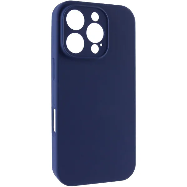 Чехол Silk Full Camera Protective (AA) NO LOGO для Apple iPhone 16 Pro (6.3") — Синий — фото 1