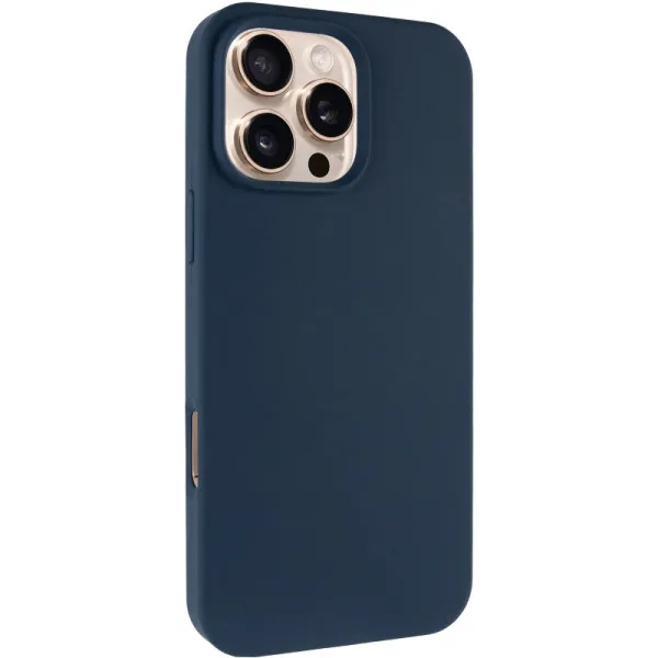 Чехол Silk Full Protective (AA) NO LOGO для Apple iPhone 16 Pro (6.3") — Синий — фото 1 Чехол Silk Full Protective (AA) NO LOGO для Apple iPhone 16 Pro (6.3") — Синий — фото 1