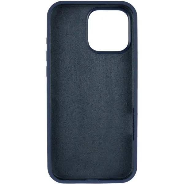 Чехол Silk Full Protective (AA) NO LOGO для Apple iPhone 16 Pro (6.3") — Синий — фото 3 Чехол Silk Full Protective (AA) NO LOGO для Apple iPhone 16 Pro (6.3") — Синий — фото 3