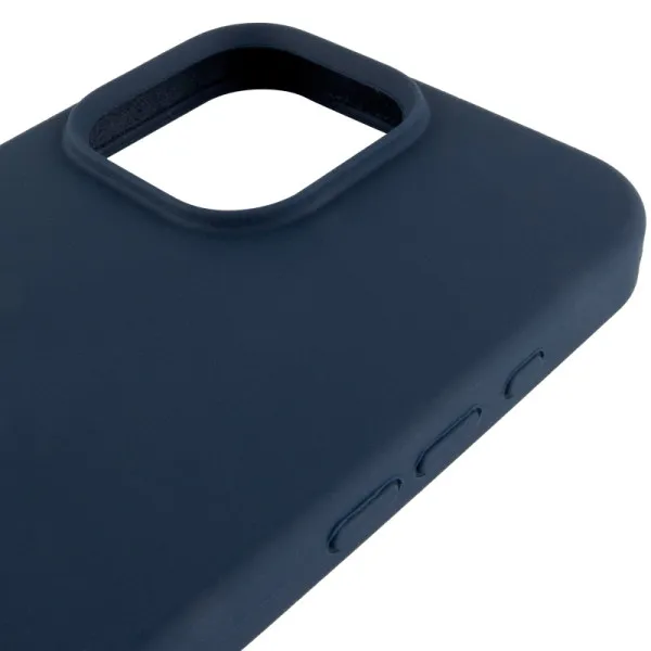 Чехол Silk Full Protective (AA) NO LOGO для Apple iPhone 16 Pro (6.3") — Синий — фото 4 Чехол Silk Full Protective (AA) NO LOGO для Apple iPhone 16 Pro (6.3") — Синий — фото 4