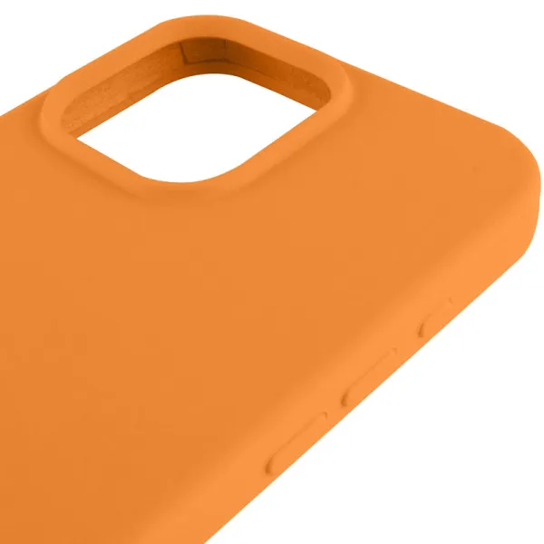 Чехол Silk Full Protective (AA) NO LOGO для Apple iPhone 16 Pro (6.3") — Оранжевый — фото 3