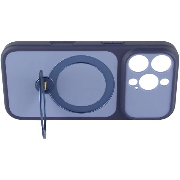 Чехол Ummi Full Camera with Magnetic Fit HQ Ring для Apple iPhone 16 Pro (6.3") — Темно-синий — фото 5 Чехол Ummi Full Camera with Magnetic Fit HQ Ring для Apple iPhone 16 Pro (6.3") — Темно-синий — фото 5