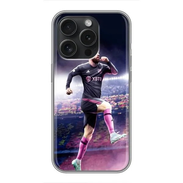 Чехол с принтом «Кинг Месси» для iPhone 16 Pro Чехол с принтом «Кинг Месси» для iPhone 16 Pro