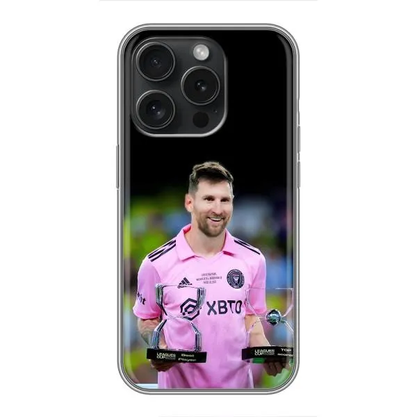 Чехол с принтом «Кубки Месси» для iPhone 16 Pro Чехол с принтом «Кубки Месси» для iPhone 16 Pro
