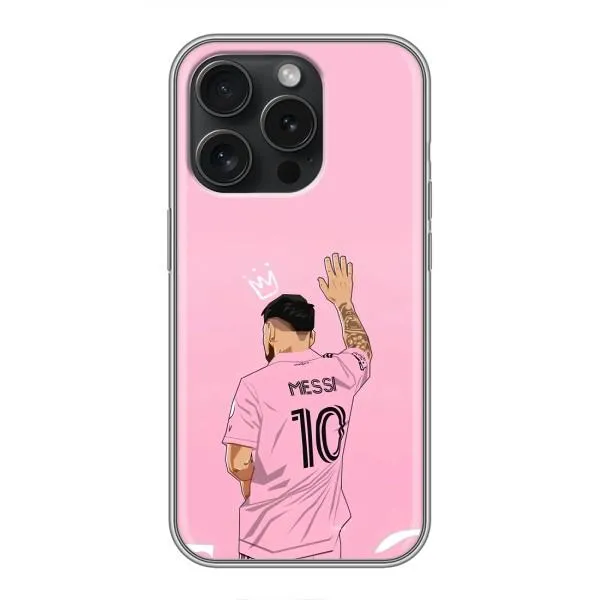 Чехол с принтом «Месси Маями» для iPhone 16 Pro Чехол с принтом «Месси Маями» для iPhone 16 Pro