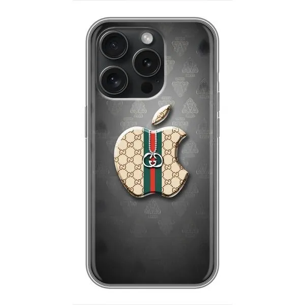 Чехол с принтом «Apple gucci» для iPhone 16 Pro Чехол с принтом «Apple gucci» для iPhone 16 Pro