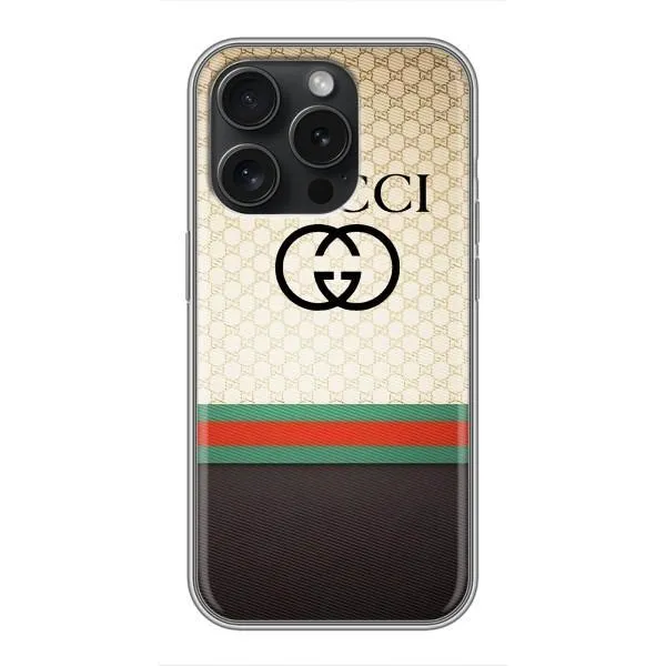 Чехол с принтом «GUCCI стиль» для iPhone 16 Pro Чехол с принтом «GUCCI стиль» для iPhone 16 Pro