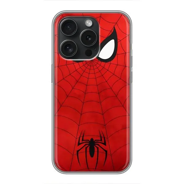 Чехол с принтом «Паук (Марвел)» для iPhone 16 Pro