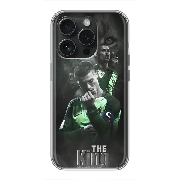 Чехол с принтом «Криштиано Лев» для iPhone 16 Pro