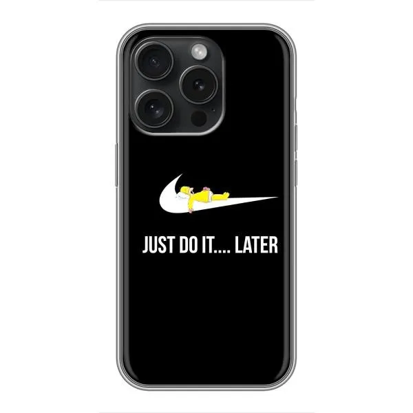 Чехол с принтом «Гомер Later» для iPhone 16 Pro