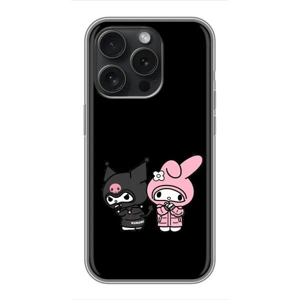 Чехол с принтом «Куроми и Мелоди» для iPhone 16 Pro Чехол с принтом «Куроми и Мелоди» для iPhone 16 Pro