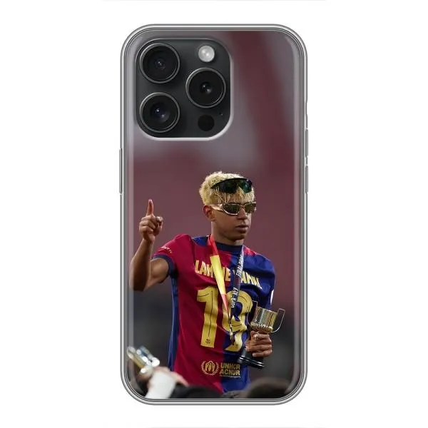 Чехол с принтом «Lamine Yamal» для iPhone 16 Pro Чехол с принтом «Lamine Yamal» для iPhone 16 Pro