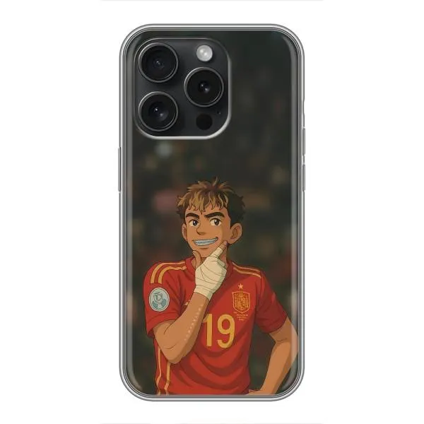 Чехол с принтом «Ямаль аниме» для iPhone 16 Pro Чехол с принтом «Ямаль аниме» для iPhone 16 Pro