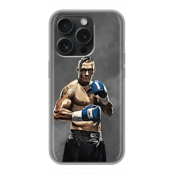 Чехол с принтом «Александр Усик» для iPhone 16 Pro
