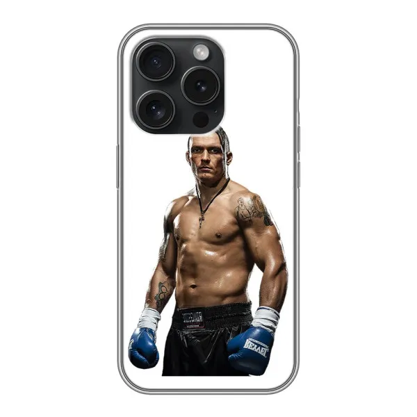 Чехол с принтом «Усик на белом» для iPhone 16 Pro