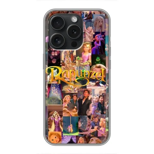 Чехол с принтом «Коллаж Рапунцель» для iPhone 16 Pro Чехол с принтом «Коллаж Рапунцель» для iPhone 16 Pro