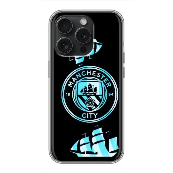 Чехол с принтом «ФК Манчестер Сити» для iPhone 16 Pro Чехол с принтом «ФК Манчестер Сити» для iPhone 16 Pro