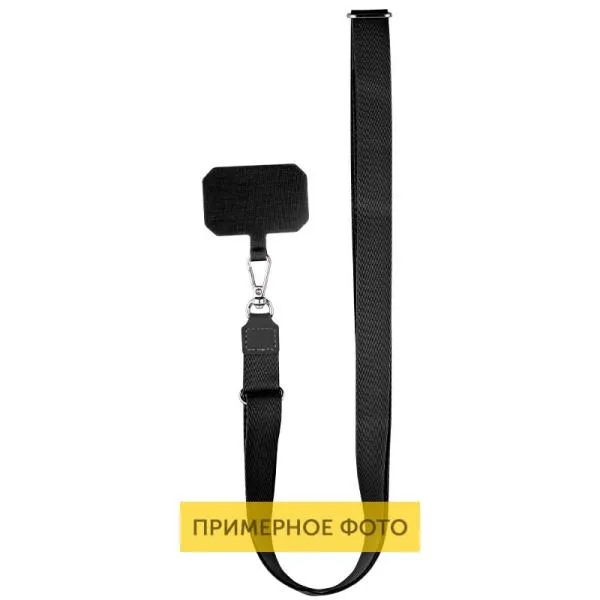 Чехол TPU GETMAN Cat with straps для Apple iPhone 16 (6.1") — Черный — фото 3 Чехол TPU GETMAN Cat with straps для Apple iPhone 16 (6.1") — Черный — фото 3