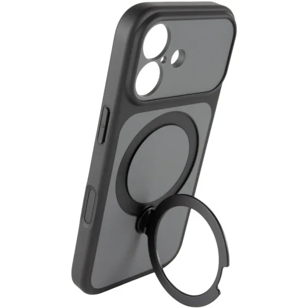Чохол Ummi Full Camera with Magnetic Fit HQ Ring для Apple iPhone 16 (6.1") — Чорний — фото 3